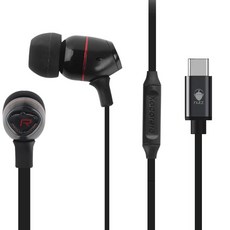 Nutz DAC C타입 유선이어폰 NE-05F 블랙