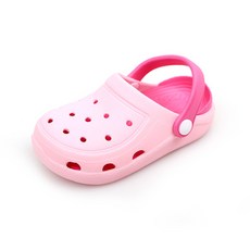 Lulushu 兒童素色洞洞涼鞋 BS131