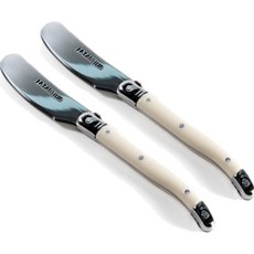 LA CARTUJA Oro 奶油抹刀, 象牙白, 2個