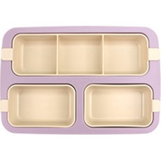 Hi-B All-Step Daycare Centre ECOZEN 嬰幼兒餐盤套組 D 型, 板 + 3 球 + 2p 中號球, 紫丁香