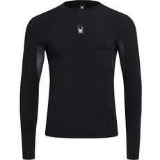 SPYDER 男款訓練Pro Web紋理基本款長袖T恤