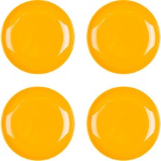 Maket Gamseong 復古繽紛托盤 4入, 黃色