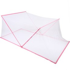優良商品家用折疊蚊帳, 粉紅色