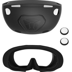 SPACE SHIELD PS VR2 相容頭戴式裝置保護矽膠套, 單一商品, 1個