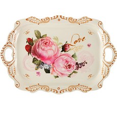 Maket Gamseong 歐式陶瓷托盤, 混合顏色