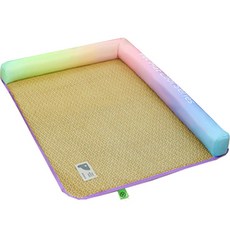 부투펫 고양이 시원한 아이스 쿨방석 침대, 그라데이션, 1개