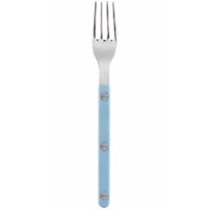 사브르 비스트로 샤이니 솔리드 케이크포크, 파스텔블루, 1개