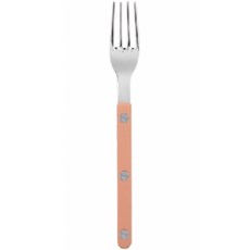 사브르 비스트로 샤이니 솔리드 케이크포크, 누디핑크, 1개