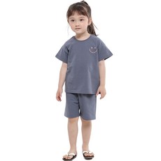 키즈꼬모 아동용 통기성 스톤 반팔 상하의 세트