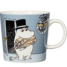 아라비아 머그컵 300ml, 무민파파 그레이, 1개