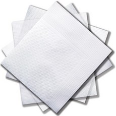 餐巾工廠 雞尾酒平板餐巾, 1個, 白色, 1800入