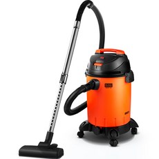 블랙앤데커 건습식 업소용 청소기 25L, BDWD25, 주황