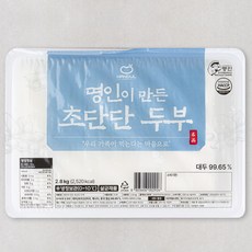 한둘 명인이 만든 초단단 두부, 2.8kg, 1개