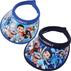 男童款衝鋒戰士+Glow Beam Thunder空頂遮陽帽 2件組