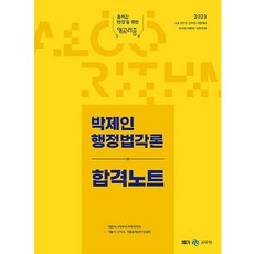 Megagong 2023 樸濟仁 行政法各論 合格筆記