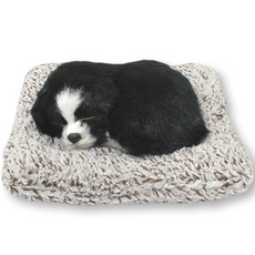 AUTO CREW 除濕除臭 喫炭狗狗 睡眠邊境牧羊犬娃娃 小 90g, 1入, 1個