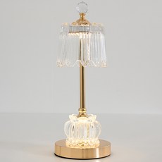 hit LIGHTING LED 黃水晶單檯燈氣氛燈 B型 F31067B, 金色