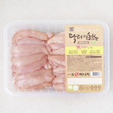 마니커 무항생제 인증 닭터의자연 닭안심 (냉장), 1kg, 1개
