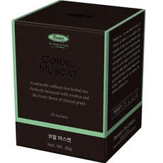 Premier's 珊瑚麝香葡萄花草茶, 2.5g, 10包, 1盒