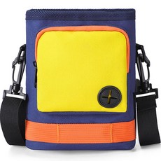 PASTEL PET 鮮豔撞色多用途散步包, 藍色