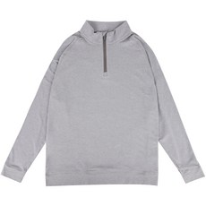 G FORE 男款 Luxe Stape 中層科技針織四分之一拉鍊上衣 G4MS21K79-HGR