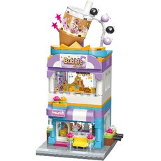 City corner 블록 버블티 샵 C0108, 1개