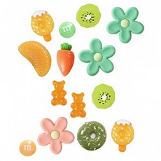 Play Beats兒童用混合配件 橘色綠色 14件組