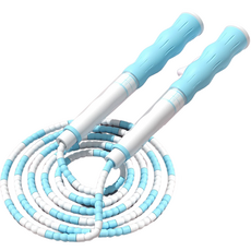 I AM TIGER 馬卡龍軟膠防受傷跳繩, 藍色