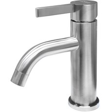 MIRINAE SUS304不鏽鋼單孔面盆水龍頭 0S4100, 1個