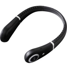 장수돌침대 JSTAR 파워쿨링 넥풍기, 블랙, JST-PC1000B