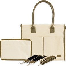 aguard 百搭帆布托特媽媽包, 橄欖棕