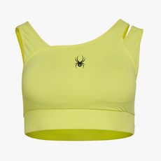 스파이더 여성용 러닝 프로웹 더블 스트랩 브라 탑
