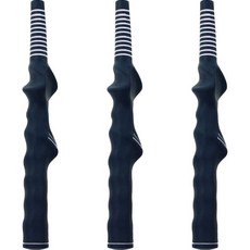 soonZAM 運動高爾夫自行更換橡膠握把 14.73mm 3入, 海軍藍