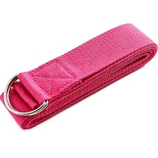 요가 스트레칭 코튼 벨트, 딥핑크