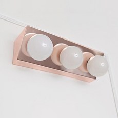 熱銷照明泡泡3燈LED燈泡型浴室燈 F0024331RG, 玫瑰金
