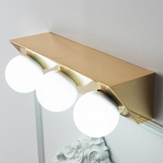 Hit Lighting泡泡3燈LED燈泡型浴室燈 F0024331GD, 黃金