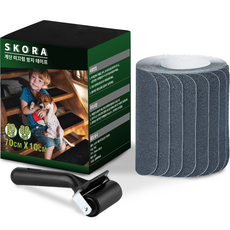 Scora 樓梯地板防滑防滑膠帶灰色 70 x 10 cm 10p 灰色的, 1個