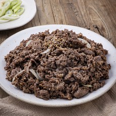 산수골목장 두번 나눠먹는 양념 소불고기 (냉장), 800g, 1개