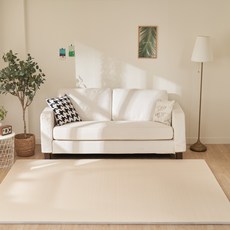 롤베이비 셀프시공 PVC 퍼즐매트, 베이지, 2개