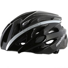 macbac Pelé Sports自行車安全帽 Creed 12, 全黑