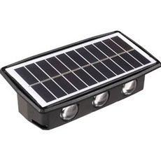 太陽能 6LED 壁燈, 混合色