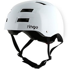 macbac Pelé Sports自行車都市頭盔 Ringo 12, 有光澤的白色