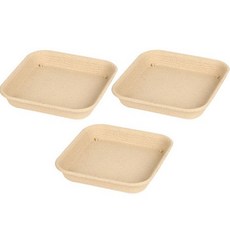 가든 사각 화분받침, 베이지, 3개