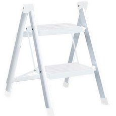 KOKIRI LIVING 小型折疊迷你2層梯 白色, 1個
