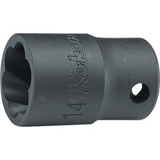 Koken Nut Twister Socket菊花形狀 3127 9mm, 1個