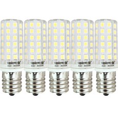 DAYTIME 迷你玉米燈 6排 5W E17, 燈泡色, 5個