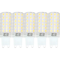 DAYTIME Dataim迷你燈杯 6條 5W G9, 黃光色, 5個