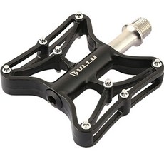 VLLU Pellosports鎂鉻鉬Excel 20自行車踏板 MG-62, 黑色, 1個