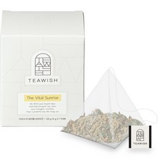 活力日出草本茶立體茶包, 4g, 7包, 1盒