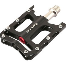 펠레스포츠 알루미늄 티탄엑슬 20 자전거 페달 ALNC-406 TI, 블랙, 1개